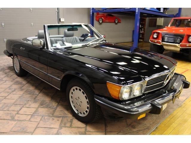 1987 mercedes-benz 560sl 10,551 miles black 5.6l v8 automatic