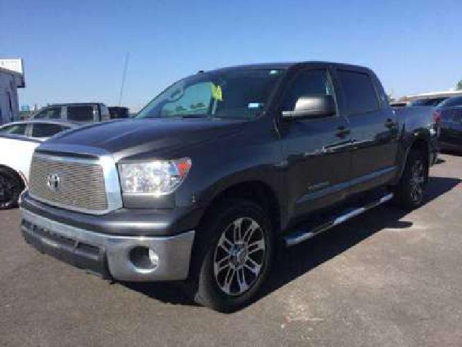used 2013 toyota tundra 2wd crewmax 4.6l v8 6-spd at in houston, tx