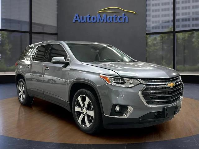 2021 chevrolet traverse lt leather