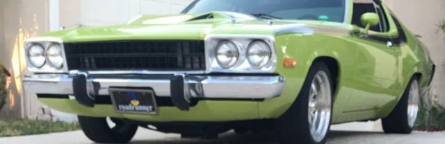 plymouth road runner 4-speed hurst pistol grip