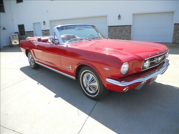 1966 ford mustang convertible classic collector car!