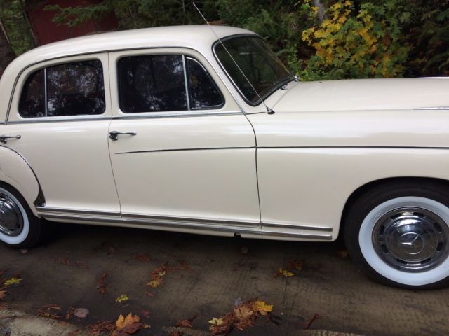 1959 mercedes benz 220s , rare restored classic ponton, beautiful condition 280