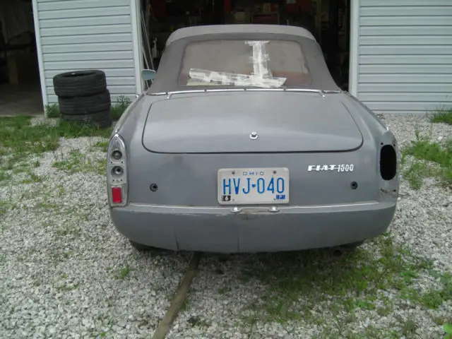 1966 fiat 1500 cabriolet spider