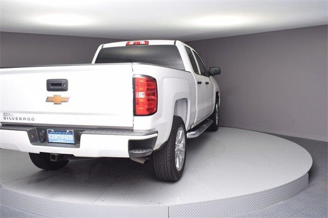 certified 2018 chevrolet silverado 1500 2wd double cab custom broken arrow, ok 74012 for sale in broken arrow, oklahoma