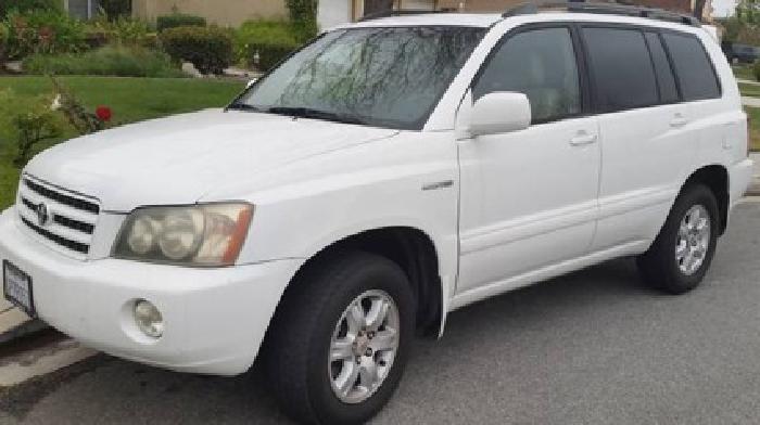 obo 2001 toyota highlander in rancho cucamonga, ca