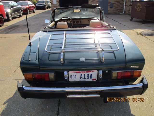 1978 fiat 124 spider sport coupe - 82k - runs 100% - clean in and out!