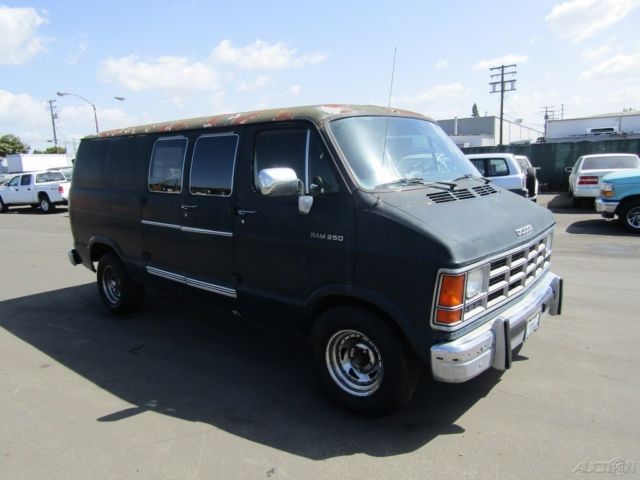 1991 dodge ram van b250 used 5.2l v8 16v automatic no reserve