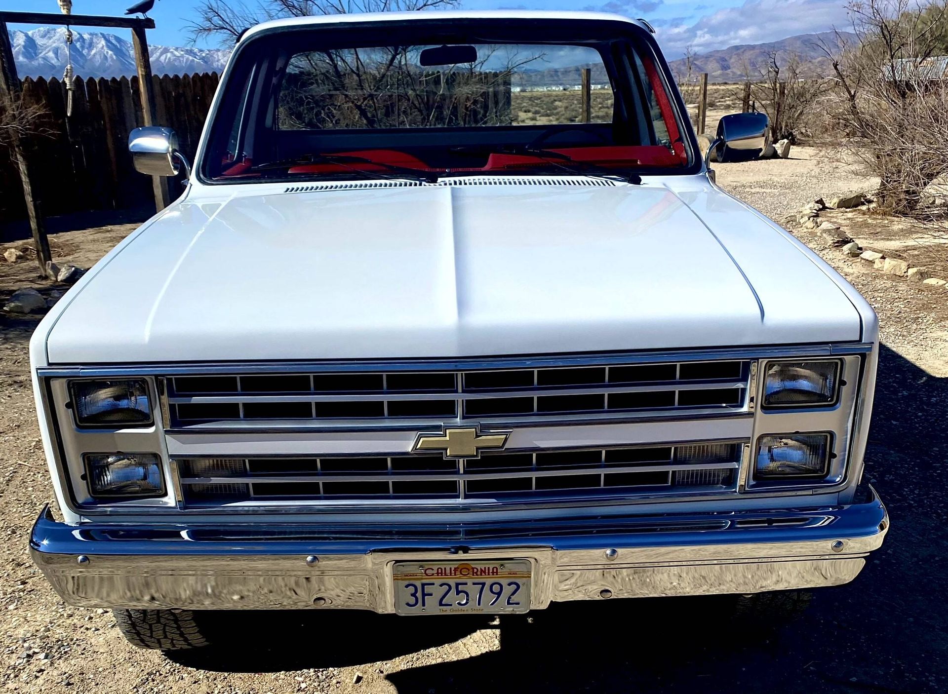 1986 chevrolet k10 silverado fleetside 4x4 shortbed pickup