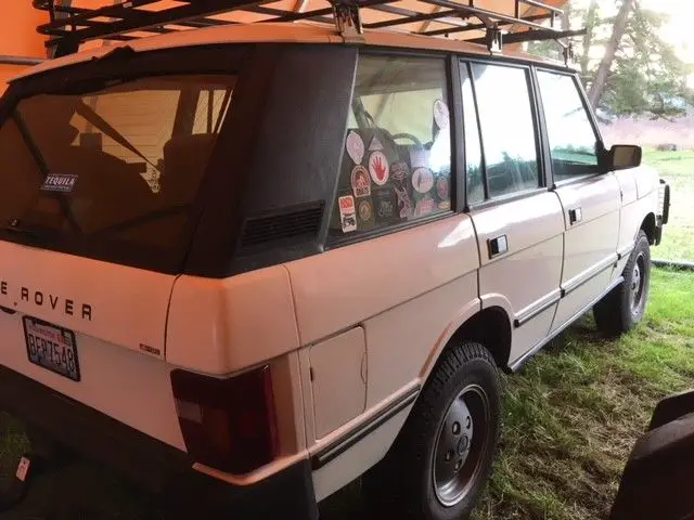 rust free 1987 range rover classic swb, low miles. extras!
