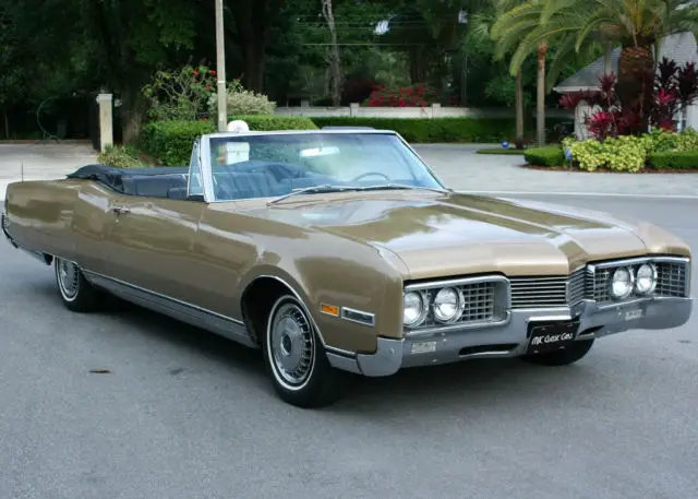 rare luxury survivor -1967 oldsmobile 98 convertible