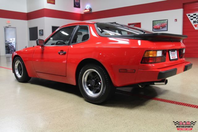 1983 porsche 944 48292 miles guards red