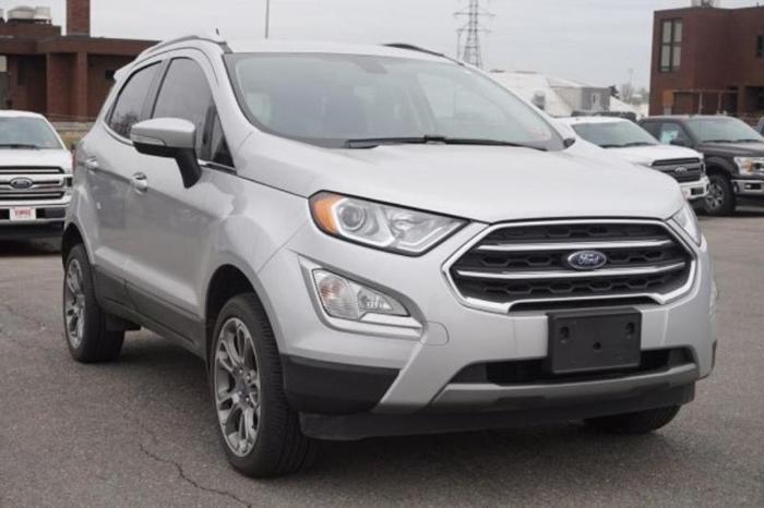 2018 ford ecosport titanium awd titanium 4dr crossover for sale in portland, maine