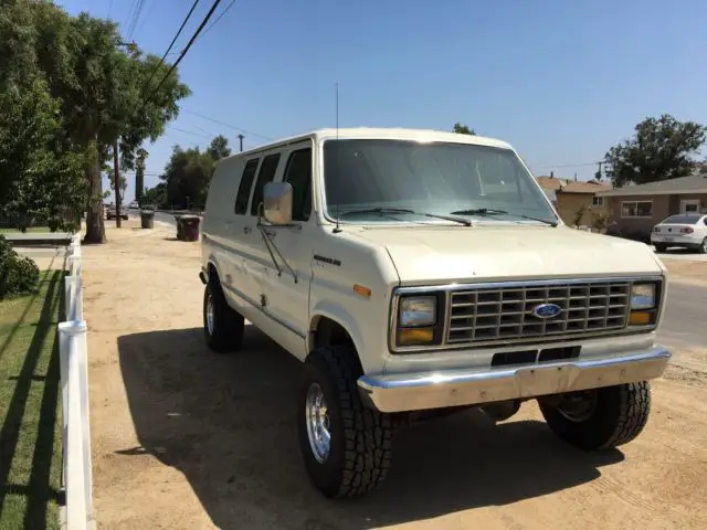 1989 ford e250 quadravan by pathfinder 4x4 van