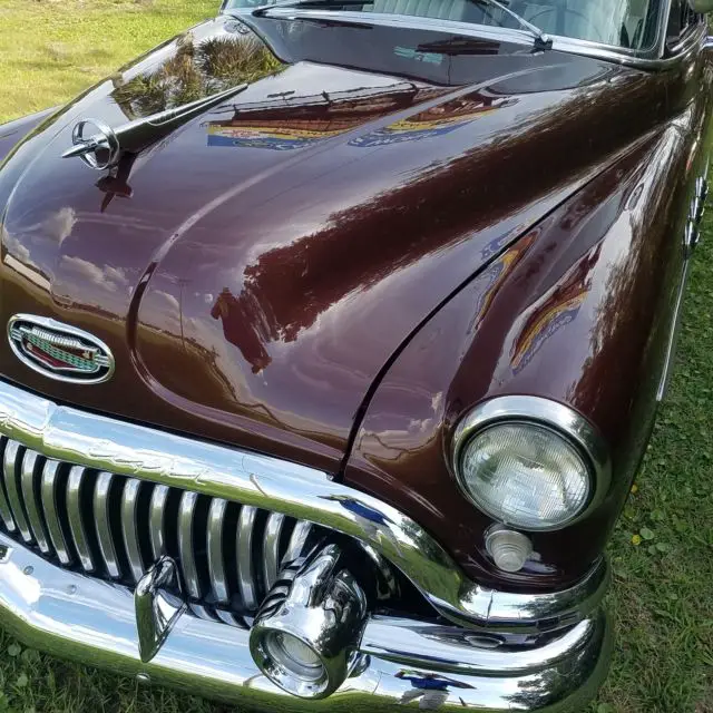 1952 buick fireball 5, restored 2 dr coupe special deluxe series 50