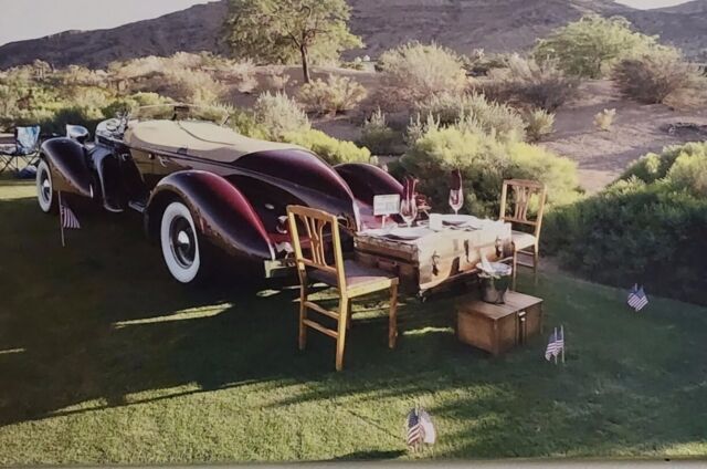 1936 auburn replica excellent condition manufactured in 1979