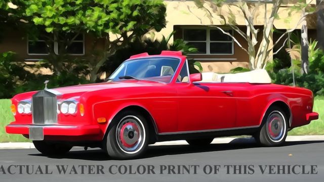 1990 rolls-royce corniche premium luxury convertible highly maintained must see