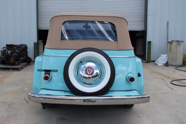 1950 willys jeepster concours restoration