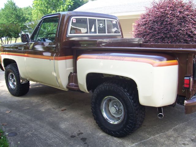 1980 chevrolet 4x4 scottsdale rare ed. step side k10 truck c10 only1 on ebay