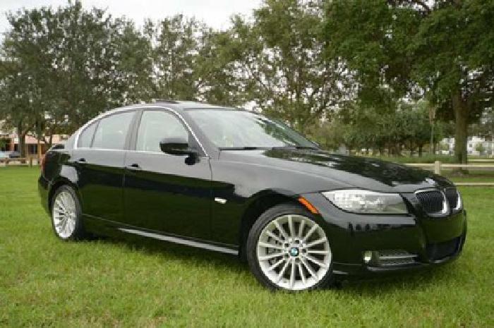 2011 bmw black 3 series 335d turbo diesel fully loaded full warranty to 100k in fort lauderdale, fl