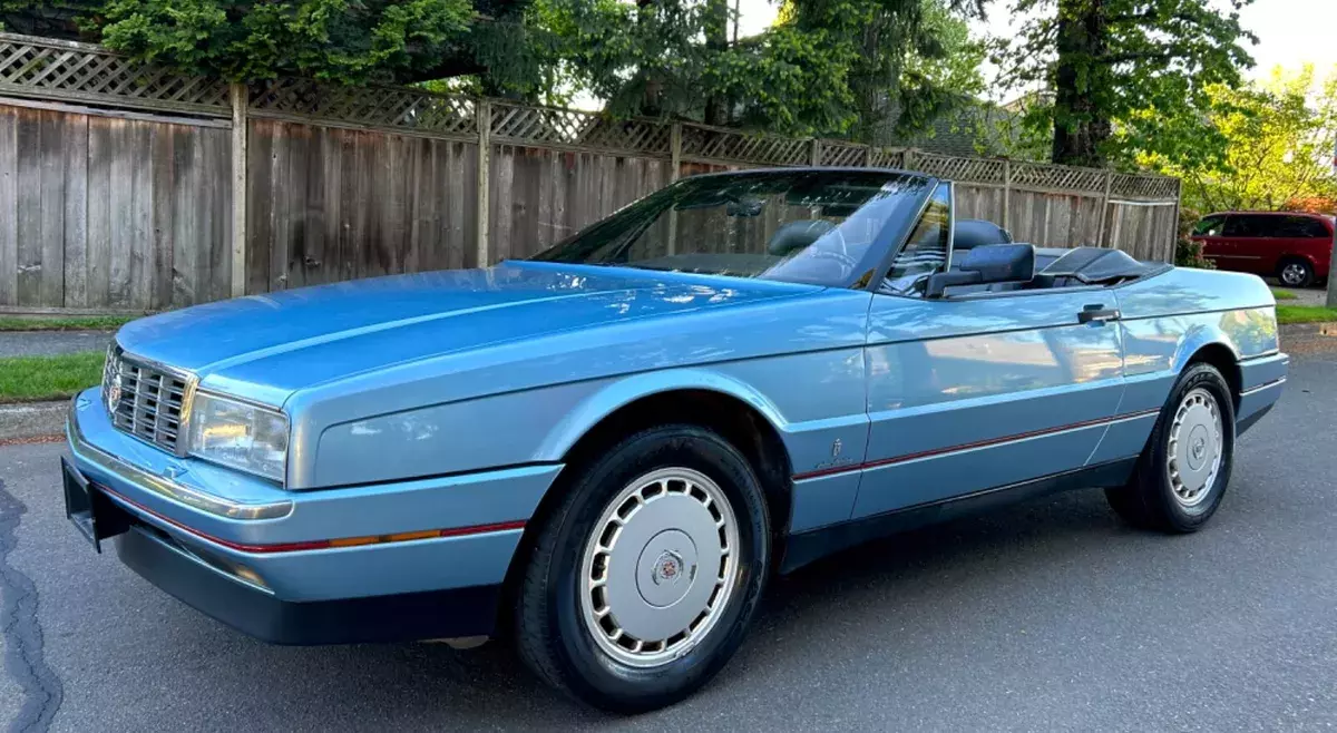 1989 cadillac allante 94k miles all original hardtop included! read description!