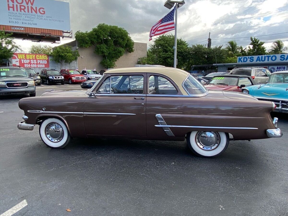 1953 ford customline crestline v8 classic antique muscle rod florida