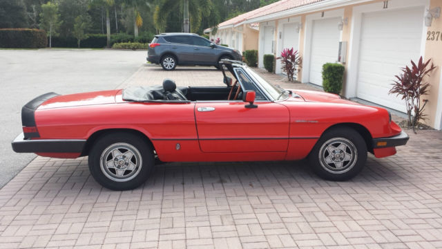red, leather seats, great condition
