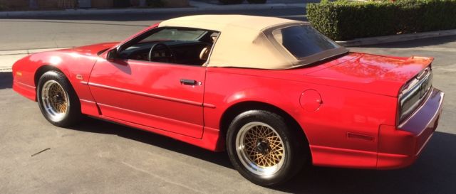 1989 pontiac trans am gta asc convertible
