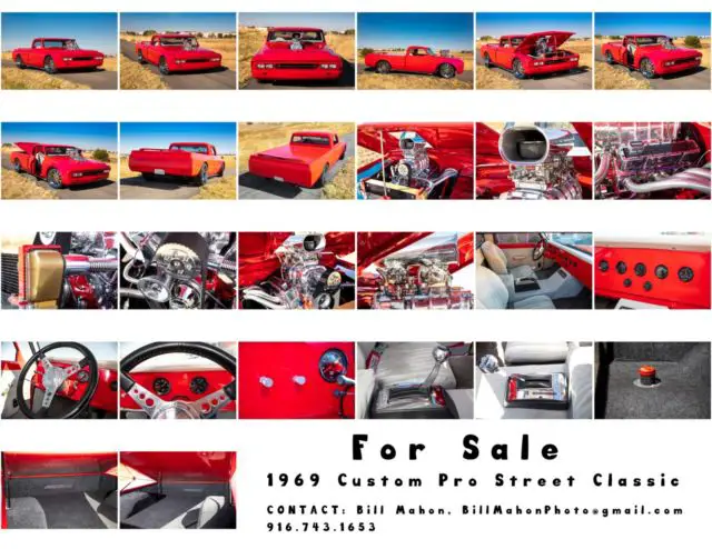 1969 custom pro street classic truck - "obo" accepted new lower price $40,000.00