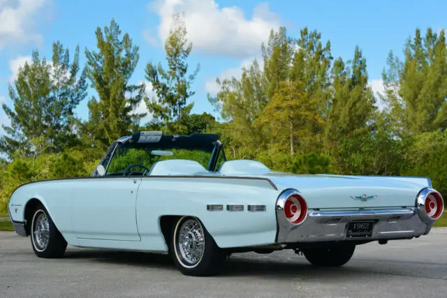 1962 ford thunderbird factory sports roadster "spectacular car in #1 condition"
