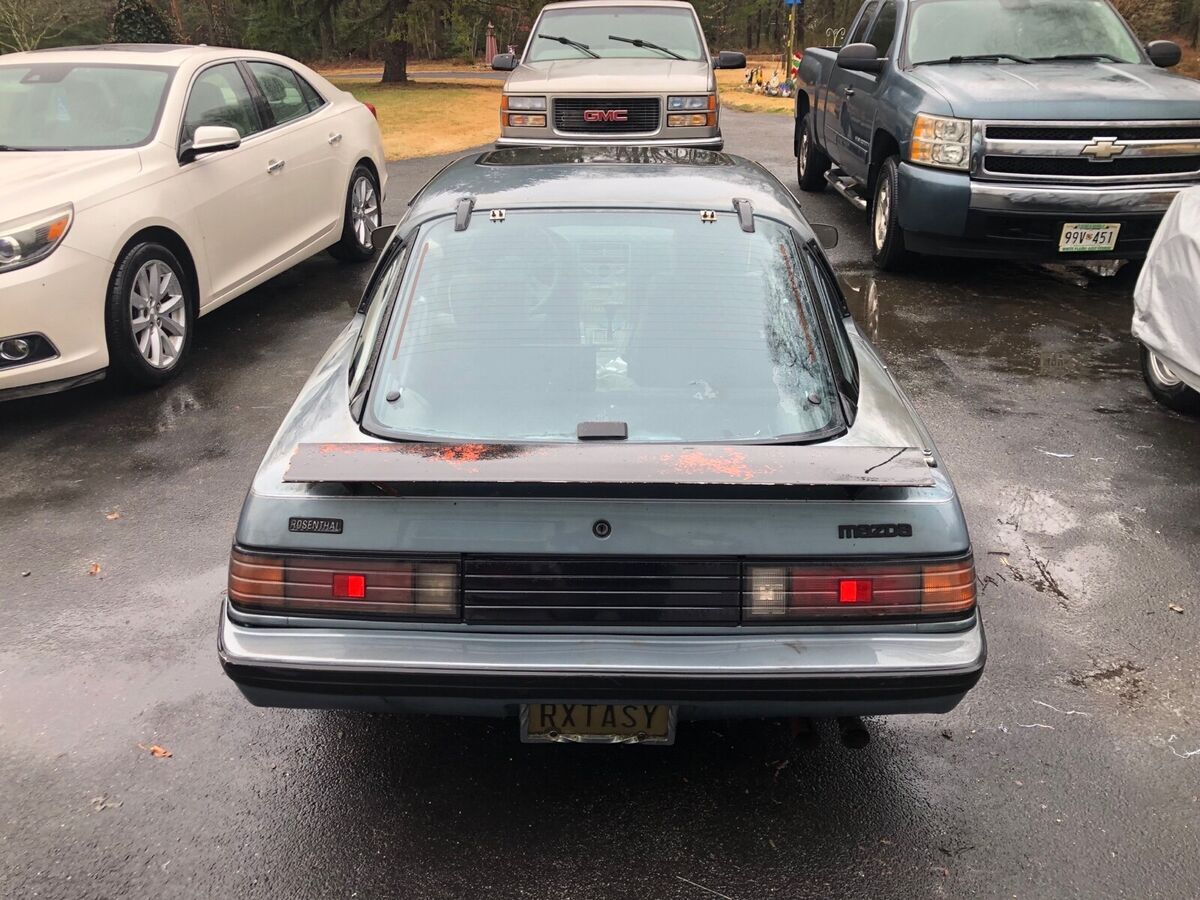 1985 mazda rx-7 coupe blue rwd automatic 12a