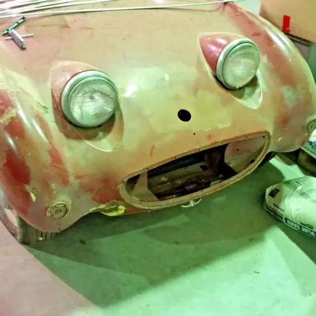 1960 austin healey bugeye sprite project