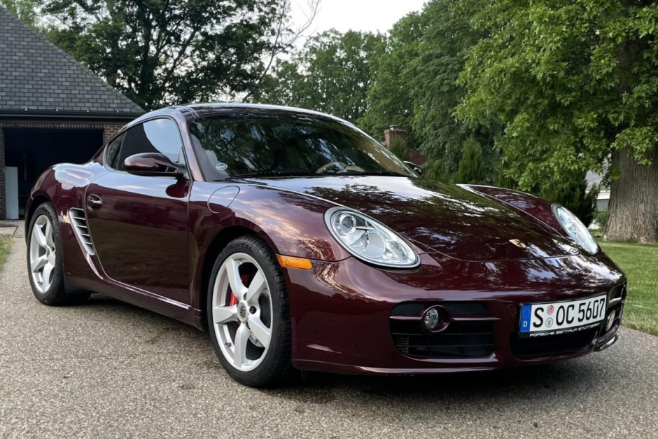 2007 porsche cayman s 6-speed