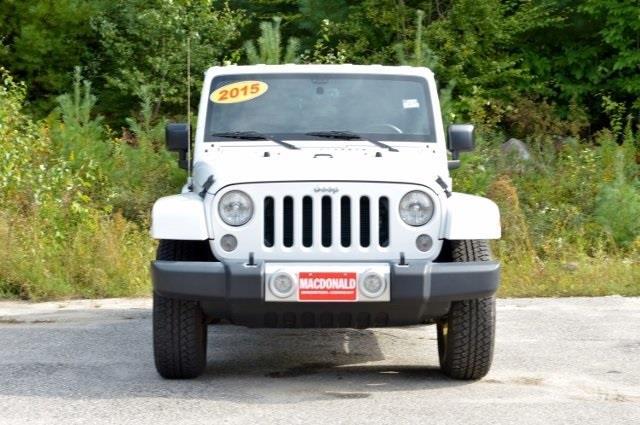 2015 jeep wrangler sahara 4x4 sahara 2dr suv for sale in bridgton, maine