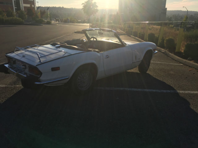 1975 triumph spitfire with overdrive and hard top included