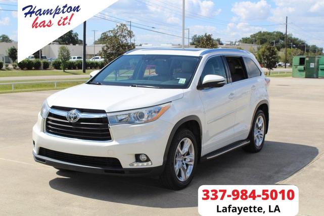 2016 toyota highlander limited platinum