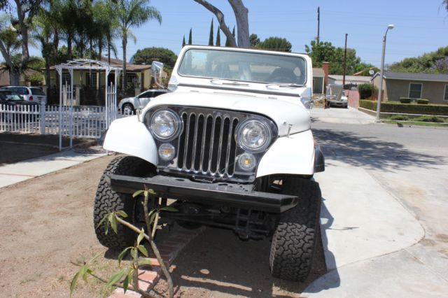 1978 cj-7 clear title manual 4-wheel drive jeep