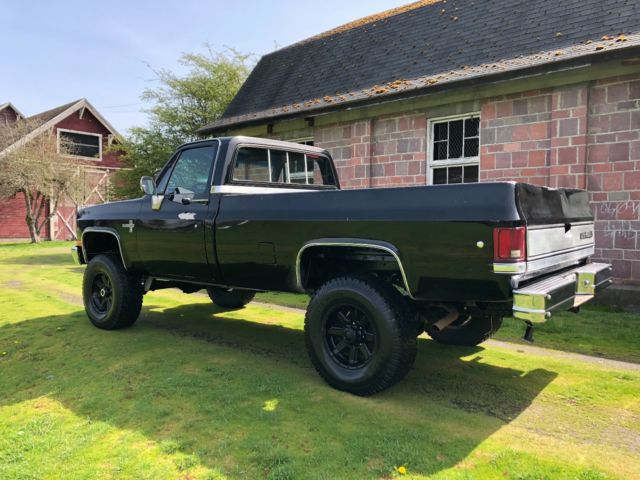 1985 chevrolet silverado lifted c20 3/4 ton pickup 4x4