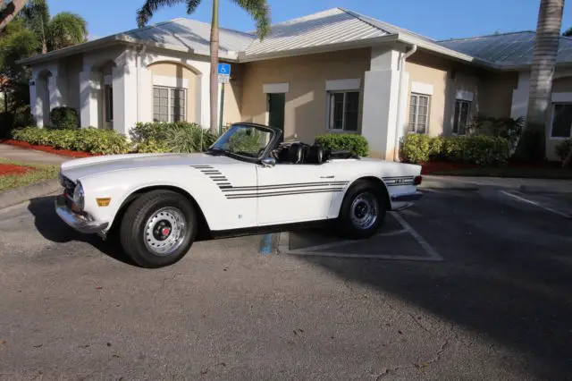 beautiful tr-6.runs and drives great very clean and rust free