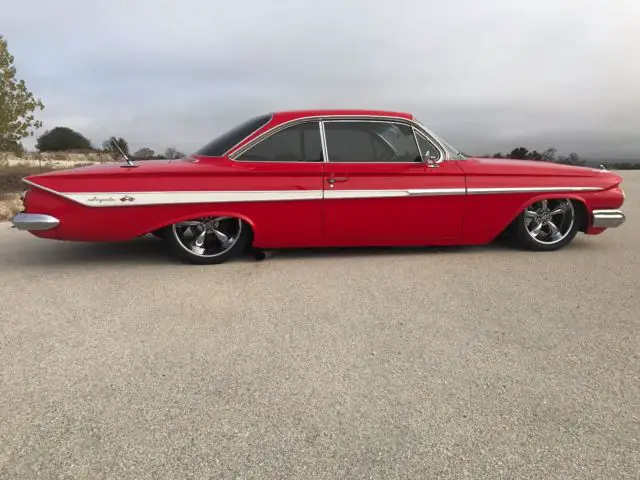 1961 chevrolet impala bubble top with air ride, zz4 crate 350ci