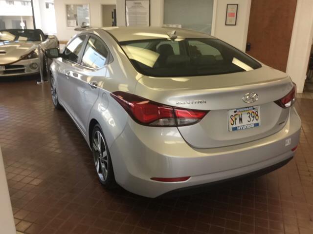 2014 hyundai elantra limited limited 4dr sedan 6a for sale in kaneohe, hawaii