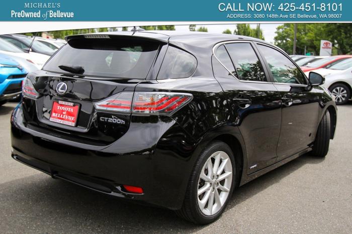 used 2013 lexus ct 200h bellevue, wa 98007 for sale in bellevue, washington
