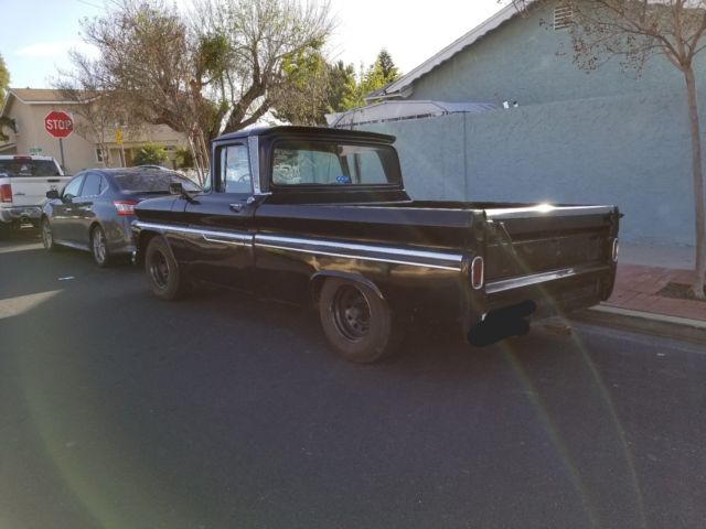 1963 chevy fleet side c10 short bed big window