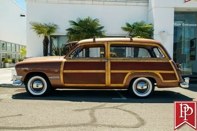 1950 ford woody wagon 0 brown metallic