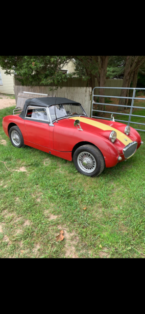 1960 austin healey sprite, 1958, 1959, 1961