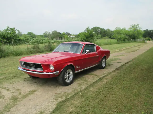 1968 mustang fastback