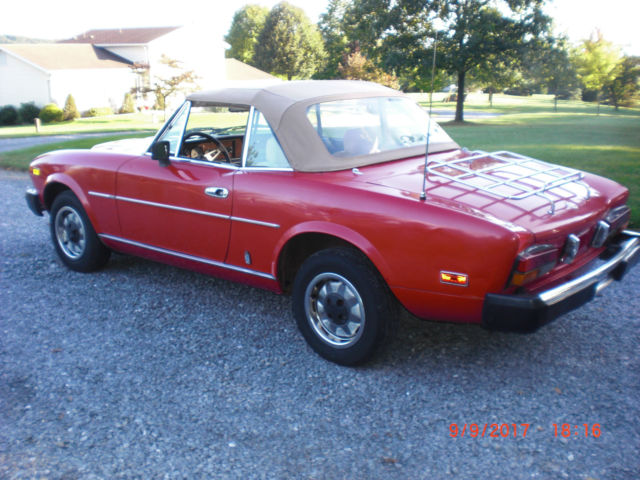 1980 fiat spider