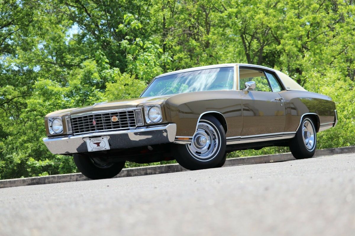 72 chevy monte carlo nearly perfect condition low miles 350 sbc automatic a/c