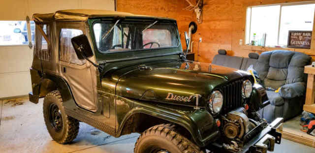 1964 jeep cj5 factory diesel