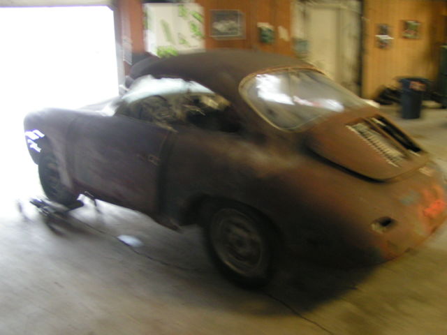 1963 porsche 356 barn find restoration engine runs