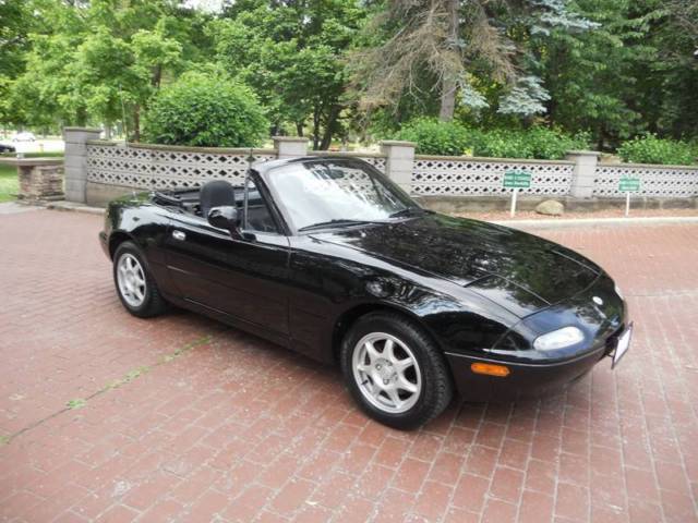 1994 mazda mx-5 miata base 2dr convertible 55,025 miles black